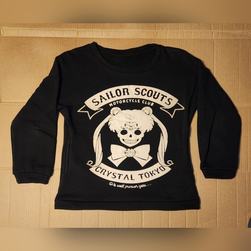 Sailor Moon Motorcycle Club Long Sleeve Top